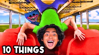 10 THINGS YOU SHOULD NOT DO AT A SCHOOL BUS!!!
