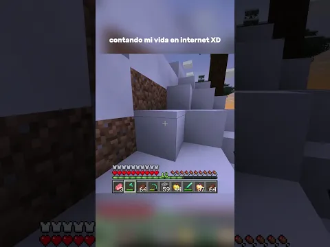 Alguen para jugar? #minecraftmeme #survivalgame #gameplay #casasminecraft