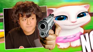 ALECCHI reacciona a su video TALKING ANGELA 1