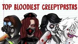 TOP BLOODIEST CREEPYPASTAS: X VIRUS, LAUGHING JILL, NURSE ANN, FREDDY BUTCHER | Draw My Life