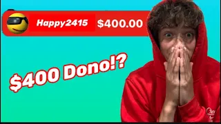 This stream got crazy…