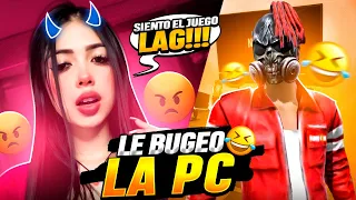 LE BUGUEO LA PC a ESTA TIKTOKER Y ASÍ REACCIONÓ EN DIRECTO🤣