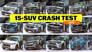 Crash Test Compilation 15 Small SUV – Side Impact Comparison