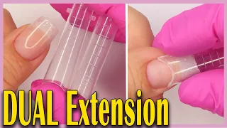 😱 Deja ya de SUFRIR con las FORMAS Tradicionales! 👉Uñas con Moldes DUAL EXTENSION (Gel y Acrílico)