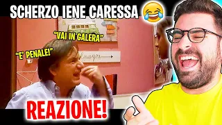 REAZIONE DELLO SCHERZO DELLE IENE A CARESSA! 😂😂