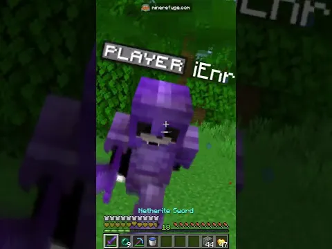 Construí una TRAMPA de AGUA FALSA en Minecraft! 💧 #shorts