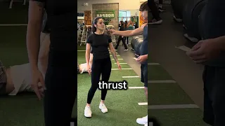 Beat Me In Pistol Squats & Hip Thrusts For $100💪🏽‼️ #challenge #gym