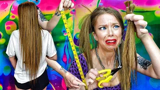 I Cut MY OWN HAIR SHORT! (Extreme Long Hair Transformation!)