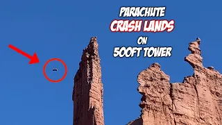 How Not to Land a Parachute!