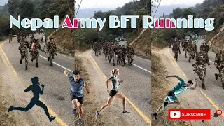 Nepal Army BPFT Running 🏃‍♂️|| Nepal Army Training Memories 💜💪