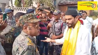 নওশাদ সিদ্দিকীর এসপার নয় ওসপার, দেখুন পুলিশ কে যেভাবে ঘোল খাওয়ালেন ?