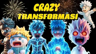SEMUA TRANSFORMASI GILA NARUTO! (GULA, AIR, COKELAT & LAINNYA)
