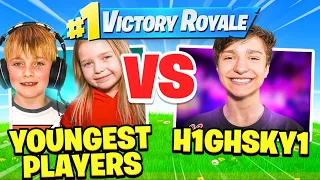 FaZe H1ghSky1 VS. Youngest Players EVER (Fortnite 1v1)