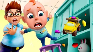 Clean Up Song + Finger Family + Wheels on The Bus + More Nursery Rhymes & Kids Songs | Rosoo Songs
