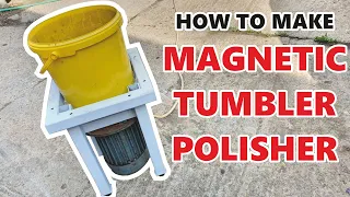 How to make MAGNETIC TUMBLER POLISHER