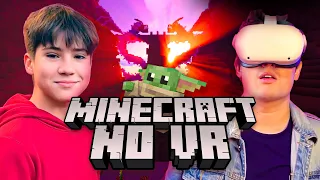 VOLTAMOS COM MINECRAFT VR! AVENTURA COM O YODINHA PIERRE - CANAL DO CLEPTON