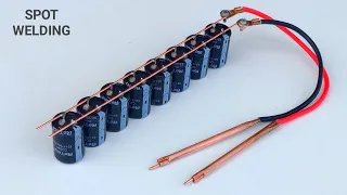 Super Capacitor Using Spot Welding Machine