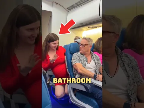 She Took a Stranger to the Bathroom… Mid-Flight 😳✈️#shorts