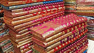 खुशखबरी 80 ₹ में साड़ी / गोदाम खुला जल्दी करो / Sarees online shopping Low price / Surat #saree