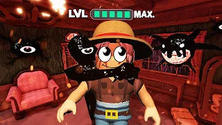 É DOORS MAS A CADA 10 PORTAS EU GANHO UM SUPER PODER - ROBLOX