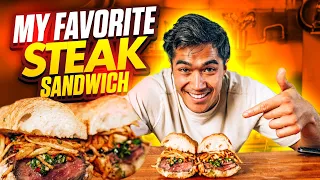 How to make the BEST steak sandwich