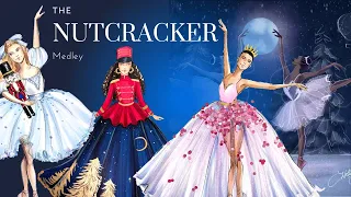 The Nutcracker Medley- four illustrations