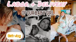 Labor and delivery. Baby’s first 24 h, first pictures. Birth vlog