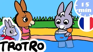 15 MINUTES DE TROTRO - 🦁 Trotro adore les animaux ! 🦁