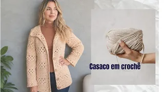 Casaco Em Crochê Quentinho