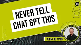 5 Things You Should Never Tell Chat GPT