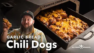 Garlic Bread Chili Dogs in a Wood-Fired Oven – You Need to Try This