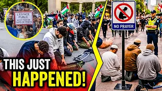 Muslims Try To PRAY Outside Catholic Church, Then THIS HAPPENED....