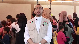 #شاهد: تنفيذ مشروع #كسوة_العيد لصالح 600 طفل وطفلة من مدينة دير البلح. #لجنة_زكاة_دير_البلح.