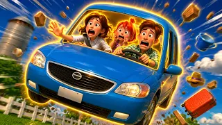THE CAR WON’T STOP! | Are We There Yet Song Intro Effect | Gamavision Csupo Style