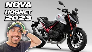 TUDO SOBRE A NOVA HORNET 2023 - NOS MÍNIMOS DETALHES