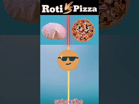 roti vs pizza #youtubeshorts #automobile #facts #harekfriendkaminahotahai