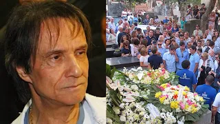 ATITUDE DE ROBERTO CARLOS NO VELÓRIO DA FILHA ANA PAULA SURPREENDEU TODOS E COMOVEU O PAÍS