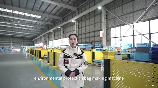 ZXL-A800 Double line non woven  bag making machine for T-shirt /W-cut bag