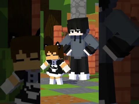 Maid Chibi joget didepan Cowok
