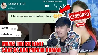 MAMA TIRI KU GENIT SAAT GA ADA PAPA DI RUMAH | Chat Story