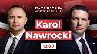 MENTZEN GRILLUJE: Karol Nawrocki