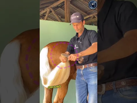 This Man decided Not to Cut his Horse hair | But instead did this 😱🫡 #shorts #respect #ytshorts