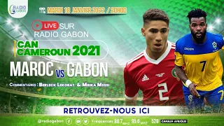 [20H00]#CANCameroun2022⚽Les Panthères du GABON  vs MAROC