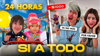 24 horas diciendo SI a TODO a nuestros HIJOS  *mala idea*