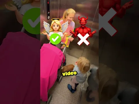 La Decisión De Esta Mamá En El Ascensor Lo Cambió Todo 😨❤️
