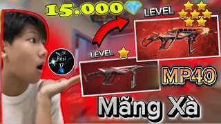 Rôsi 17 Lần Đầu Chơi Lớn Sơn Súng Nạp 15000KC” Nâng MP40 Mãng Xà Lên LV7 “ Và Cái Kết ??