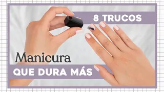 Cómo LOGRAR que tu ESMALTE dure SEMANAS 💅 Trucos que NADIE te cuenta ✨