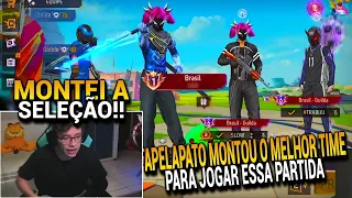 APELAPATO CHAMOU OS TOP BRASIL PARA O SEU SQUAD E ISSO ACONTECEU, ACABARAM COM A PARTIDA!!