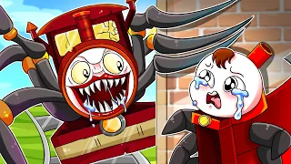 R.I.P Baby Choo Choo Charles  - Baby Choo Choo Sad Story Animation | Rainbow Friends