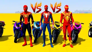 BIG SPIDERMAN VS IRONSPIDER - Spider-Man vs Venom😱 One Team Wins | #spiderman #hulk #spidermanvshulk